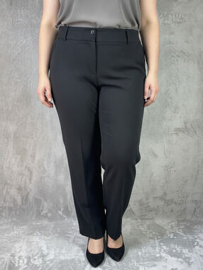 Rafaella Curvy Black Dress Pants Size 20W